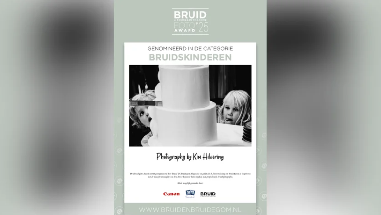 Genomineerde foto Kim Hildering Bruidsfoto Award 2025