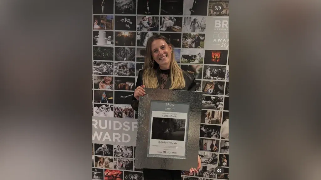 By Silke Thijssen Photography wint award in de categorie ceremonie van de Bruidsfoto Award